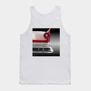 Tail fin US American classic car fair lane 1957 Tank Top